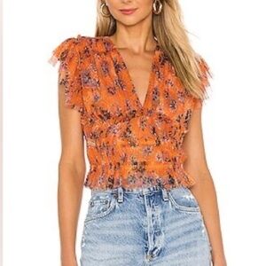 Free People Make Me Smile Top